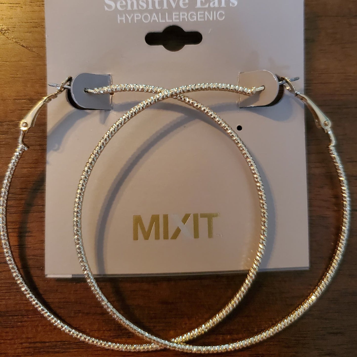 MIXIT Gold Hoop Earrings