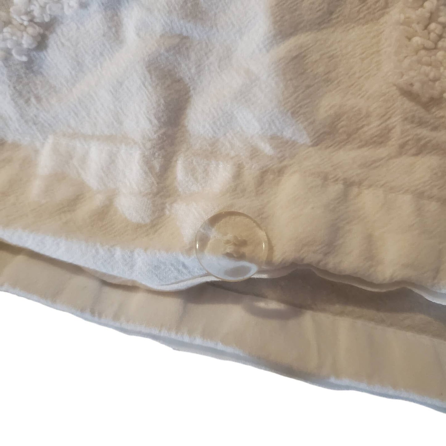 Nordstrom At Home Chenille Duvet cover - King - White
