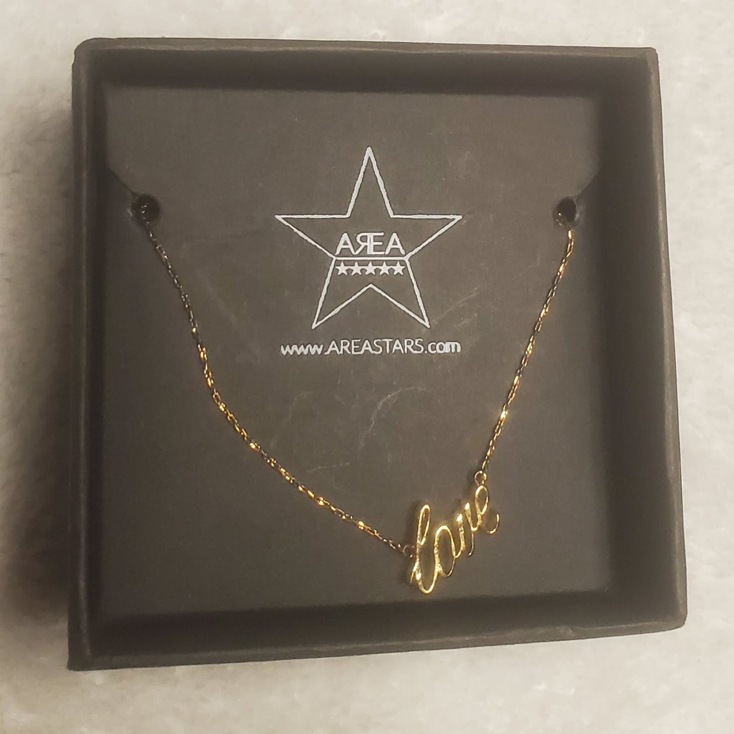 AREAstars Love Necklace
