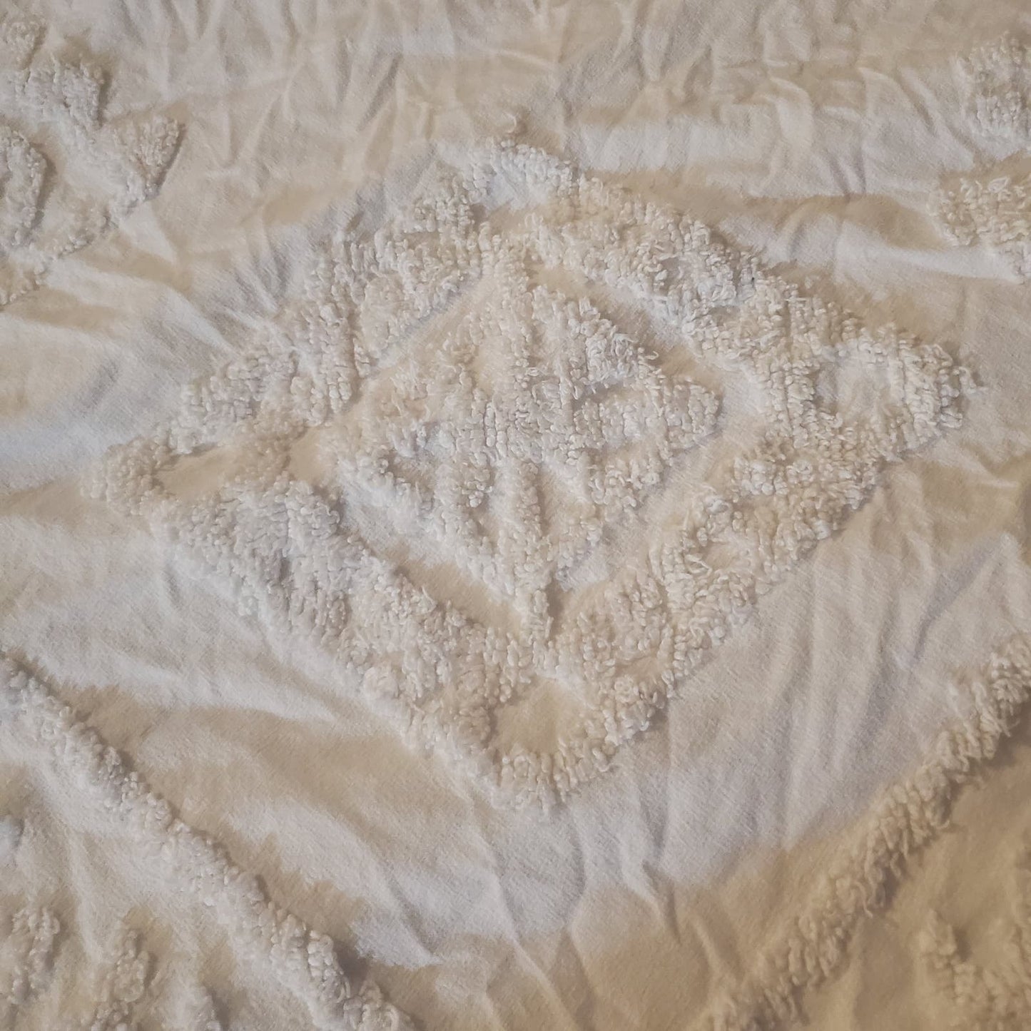 Nordstrom At Home Chenille Duvet cover - King - White