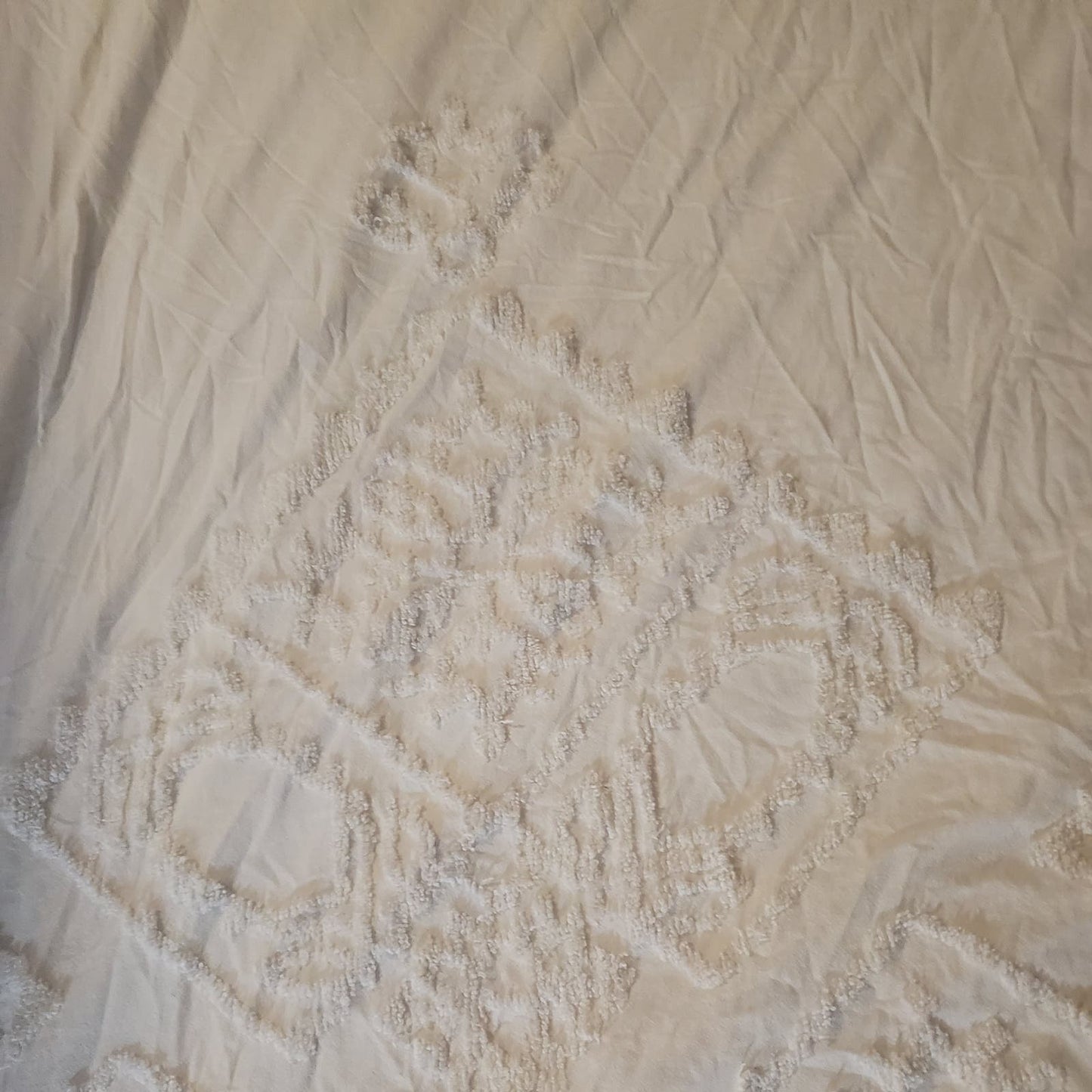 Nordstrom At Home Chenille Duvet cover - King - White