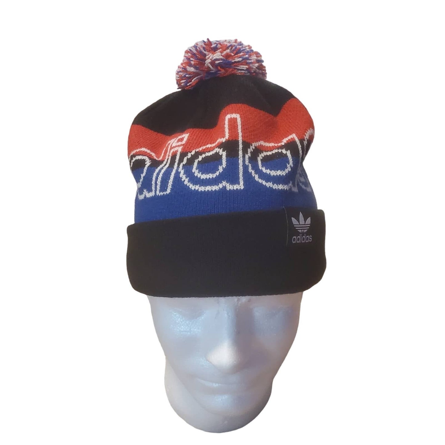 Adidas Originals Pom 3.0 Beanie Black/Scarlet Red