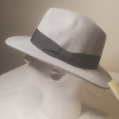 Collection 18 Light Grey Felt Hat