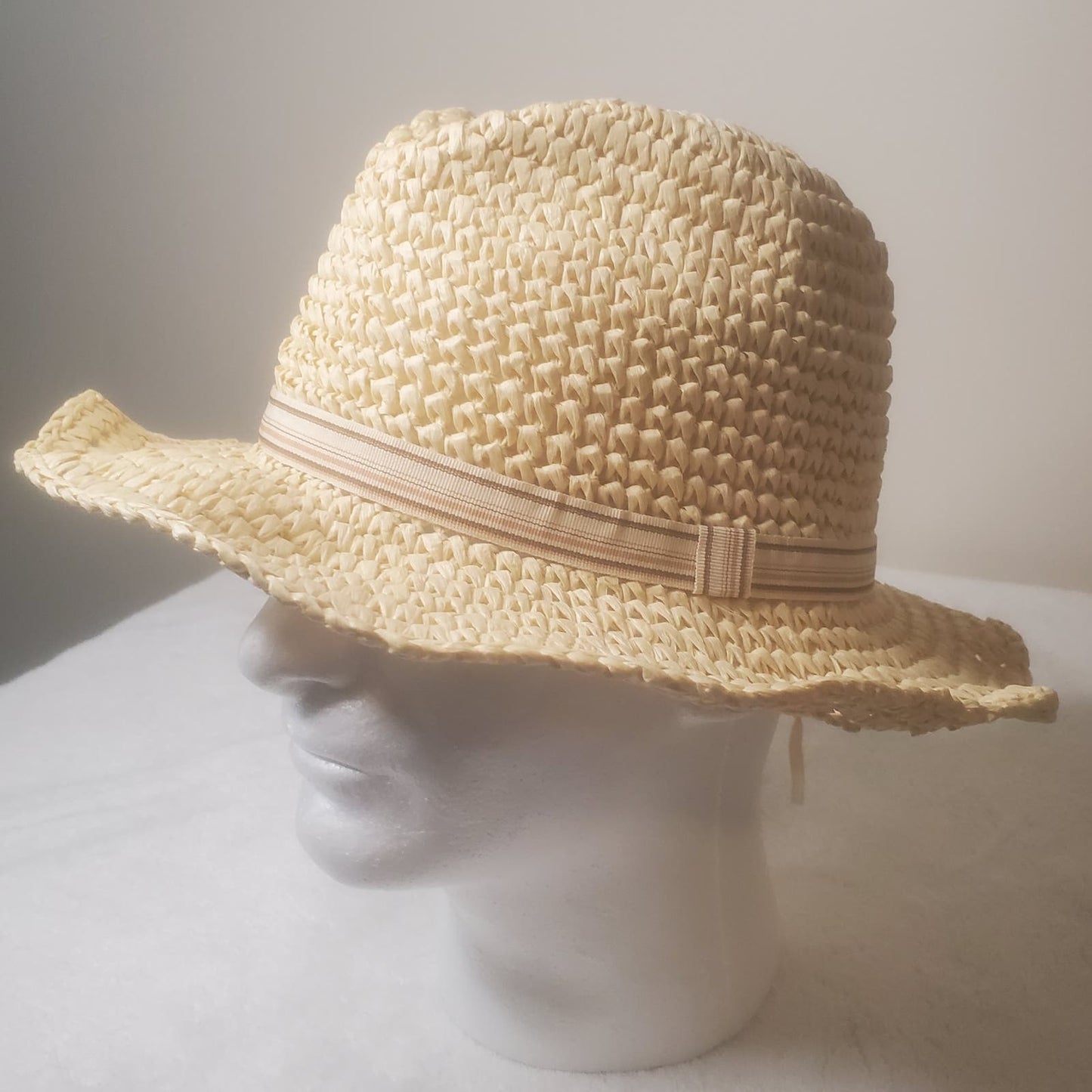 Nordstrom Woven Paper Straw Hat - Beige Light Combo